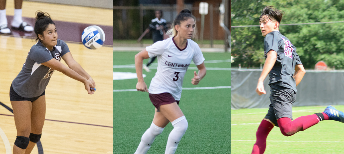 Centenary Athletics Fall Sports Season Recap