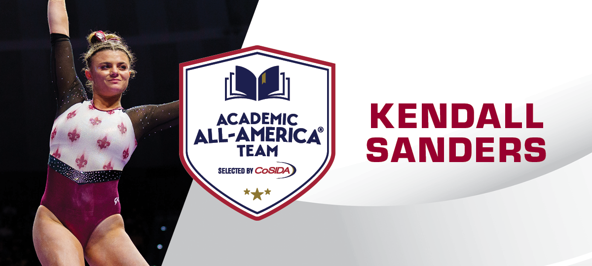 Kendall Sanders continued to add to her decorated career with another prestigious individual honor.
