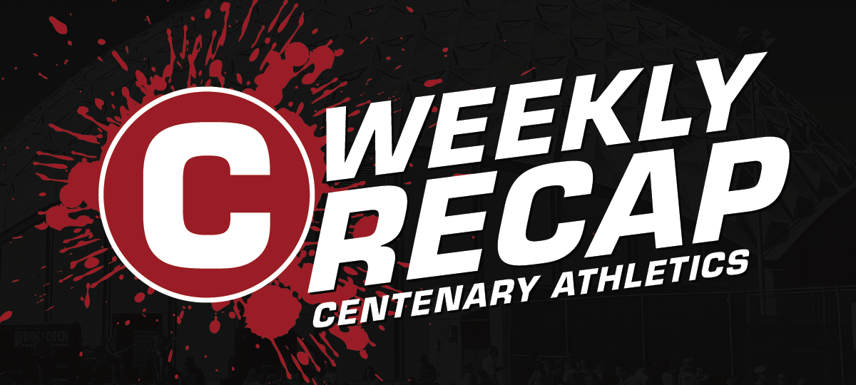 Centenary Athletics: Weekly Recap for Sept. 6-12