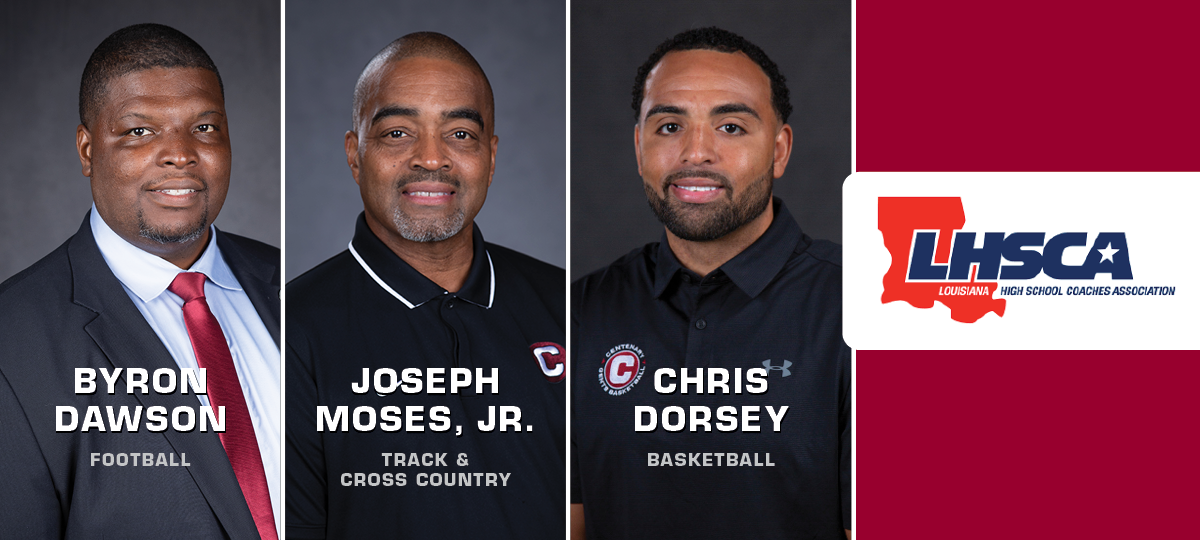 Trio of Centenary Head Coaches To Speak At Annual LHSCA Summer Clinic