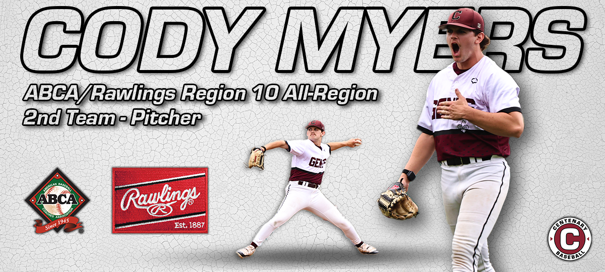 Cody Myers was named All-Region on Tuesday by the ABCA, making the Second Team.