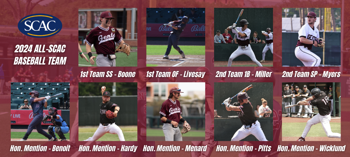 Nine Gents Named To All-SCAC Team