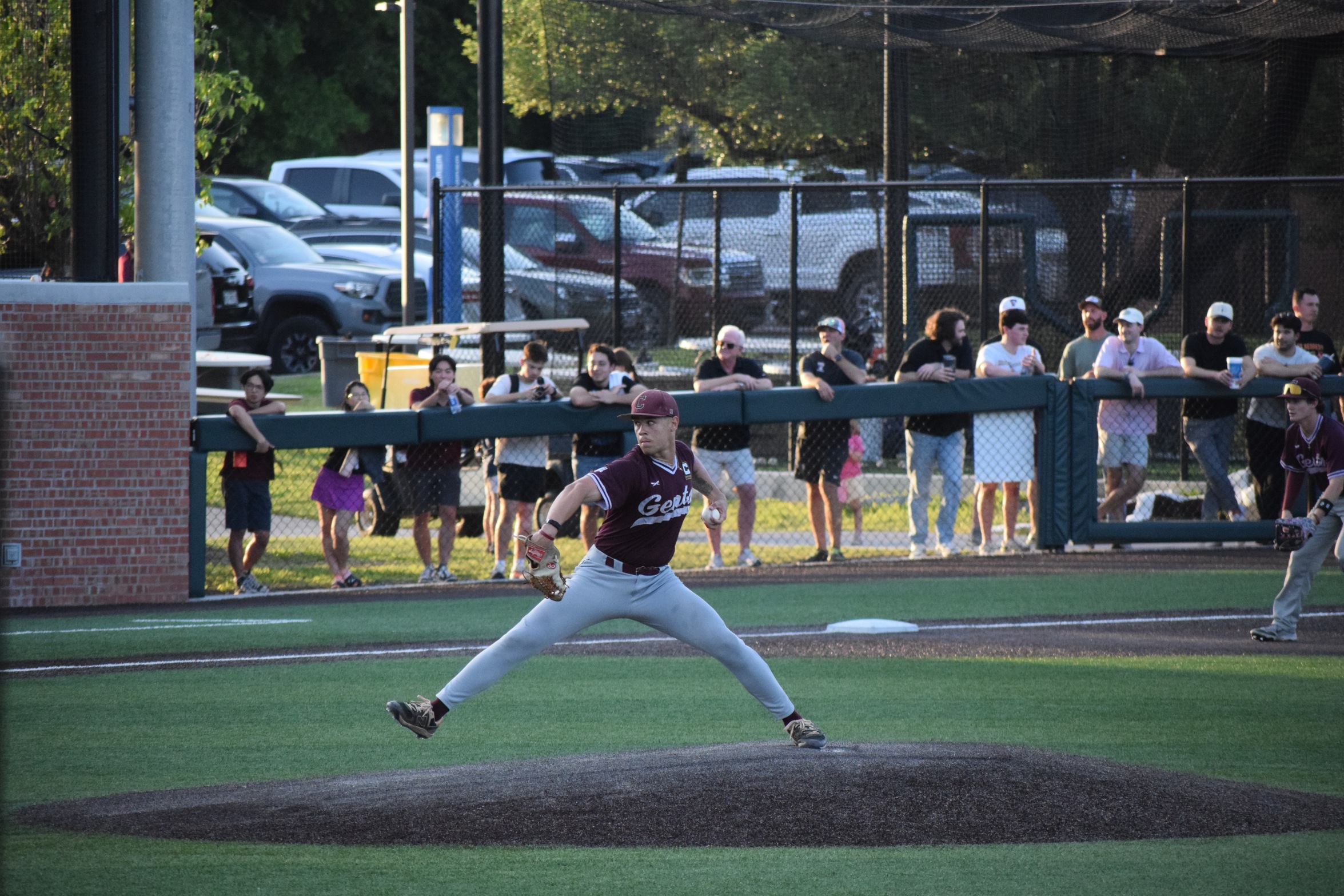 Senior LHP Tyler Herrera and the Diamond Gents were swept at Trinity this weekend in league play.

PHOTO: Karen McLaughlin