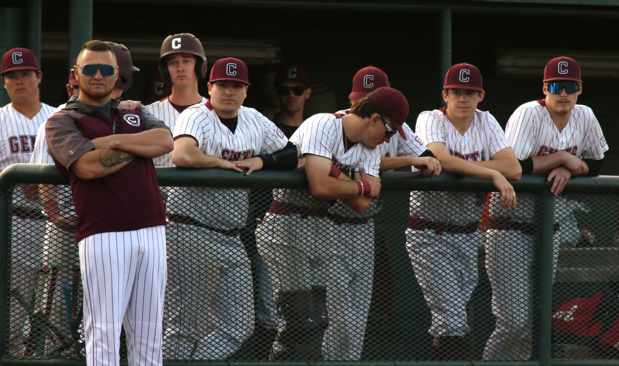 The Diamond Gents are in Oregon this weekend for three more ganmes against the Bruins.

PHOTO: Roger Coley