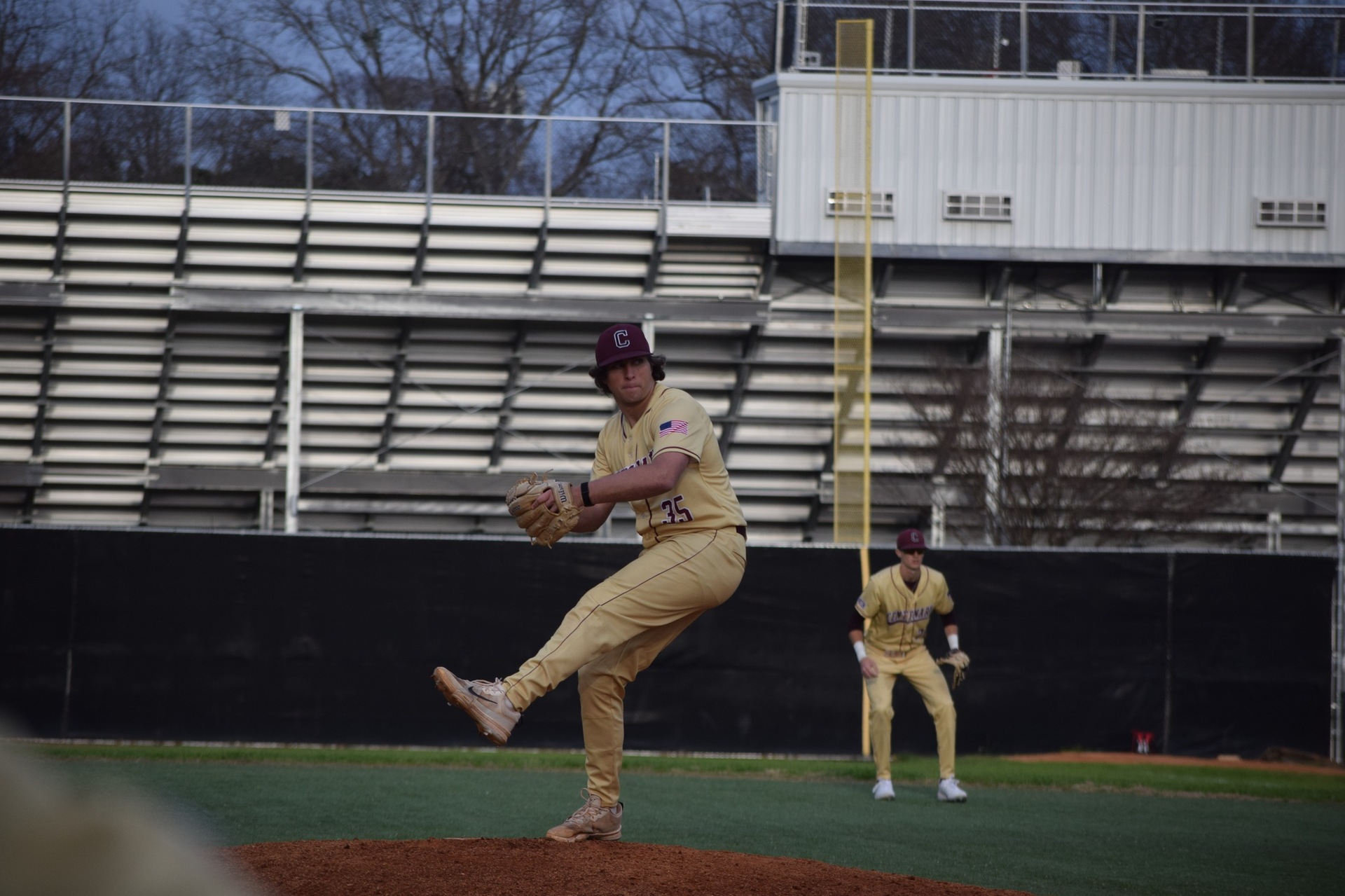 Senior RHP Jacob Broussard and the Diamond Gents begin conference play this weekend at Schreiner. PHOTO: Karen McLaughlin