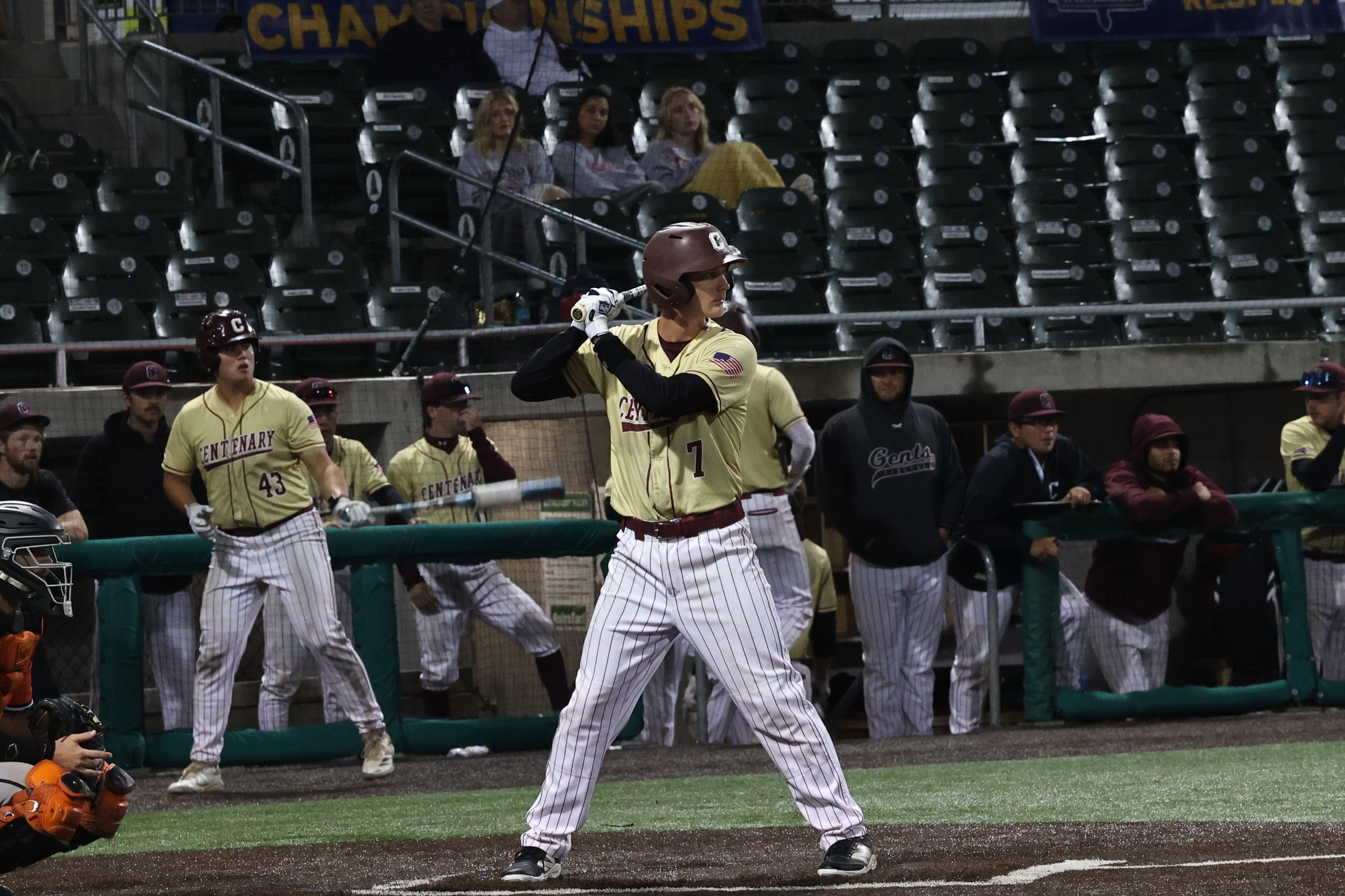The Diamond Gents were eliminated from the SCAC Tournament on Thursday night following an 8-3 loss to Hendrix.

PHOTO: SCAC