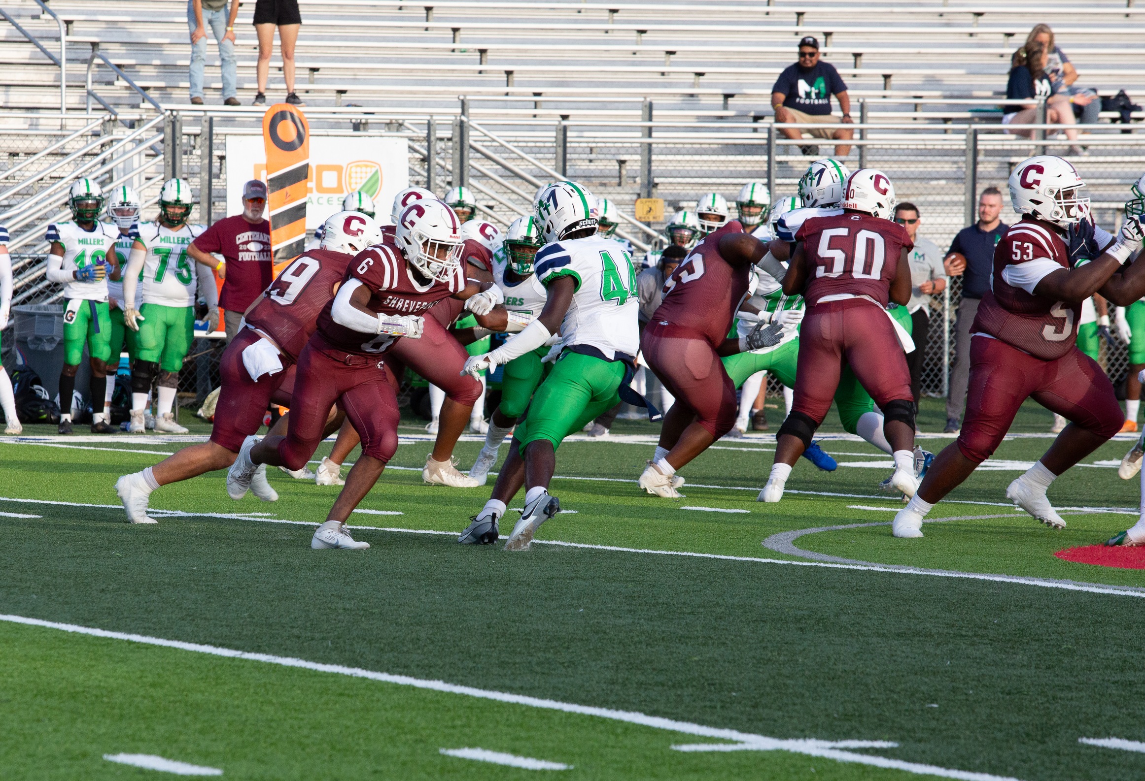 The Gents are back on the field Monday night to face North American University in Houston.