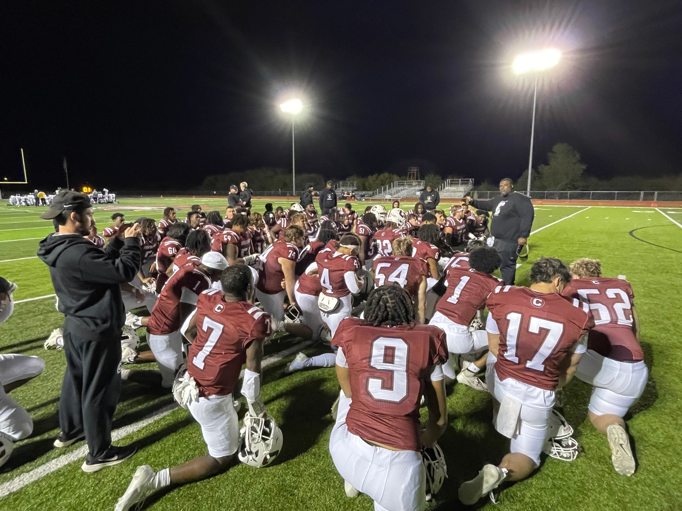 The Gents recorded a 28-0 shutout over the TLU JV squad on Monday evening.