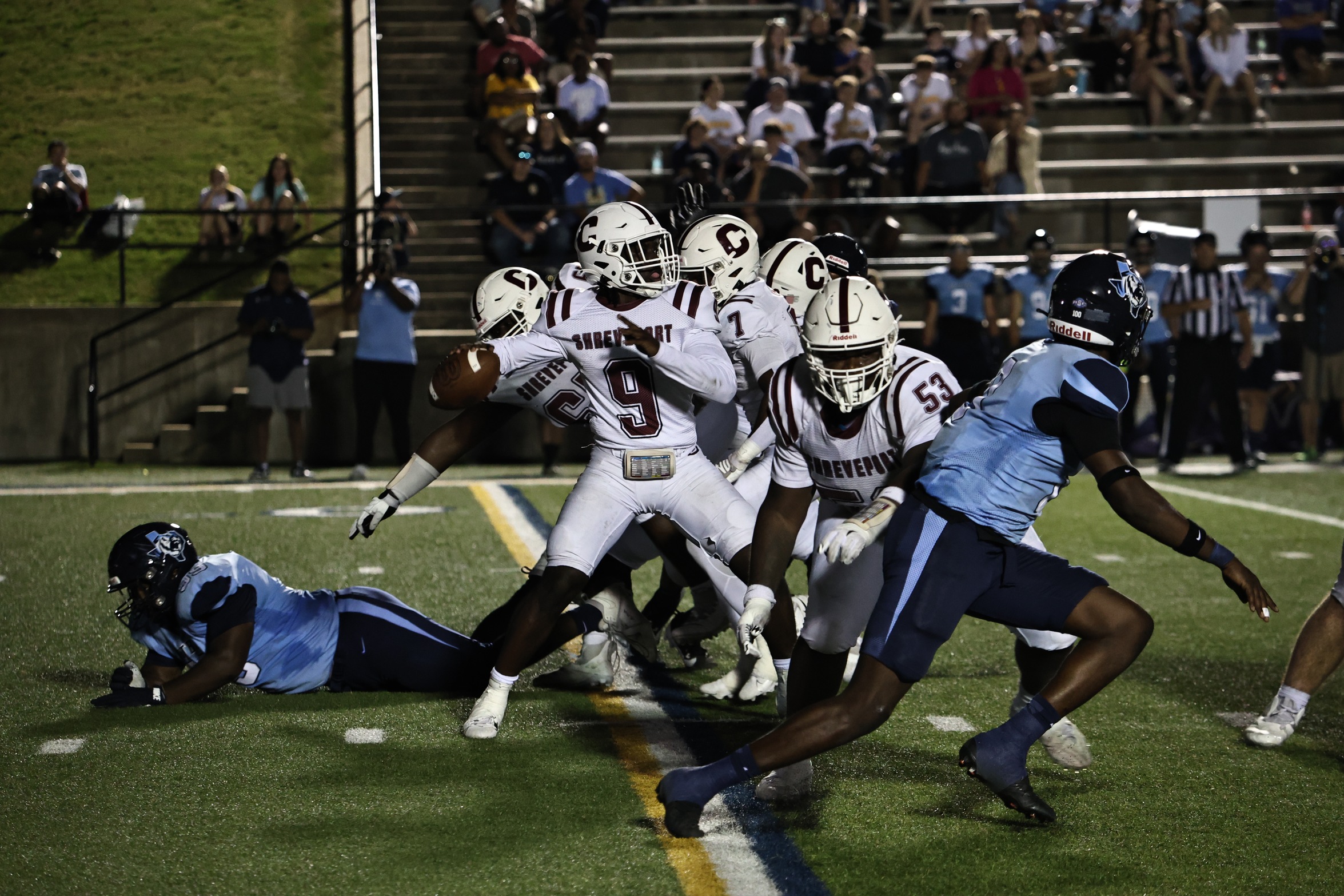 QB Zin'Tavious Smith passed for 97 yards and a TD in the Gents' loss at ETBU on Saturday.