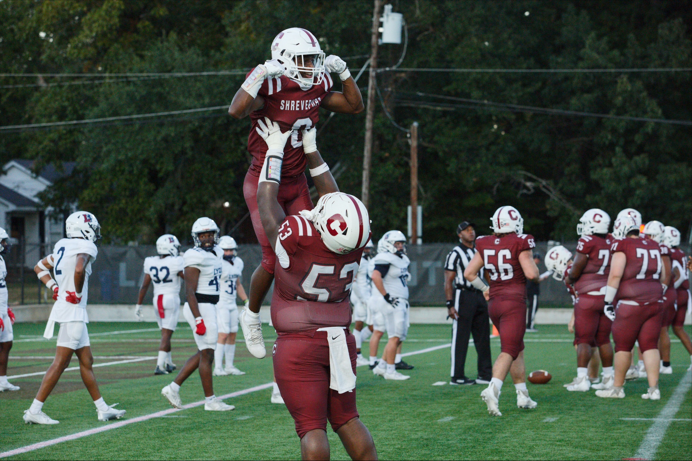 The Gents improved to 2-1 in conference play with their 35-14 win on Saturday night at home.

PHOTO: Chana Williams