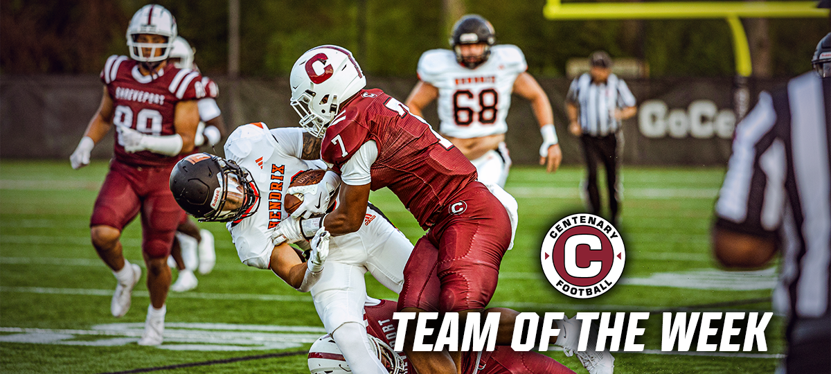 Football Selected as "Team of the Week"