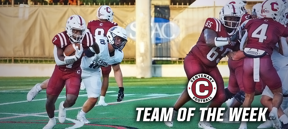 Football Selected as "Team of the Week"