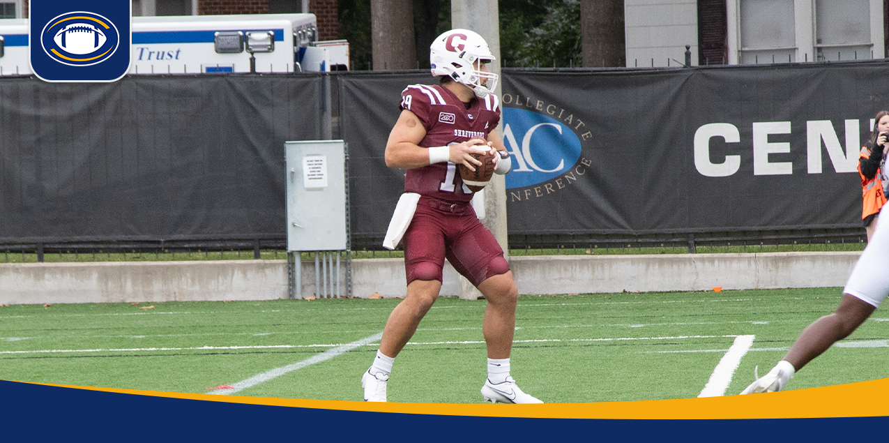 Vance Feuerbacher Named SCAC Football Co-Offensive Player of the Week