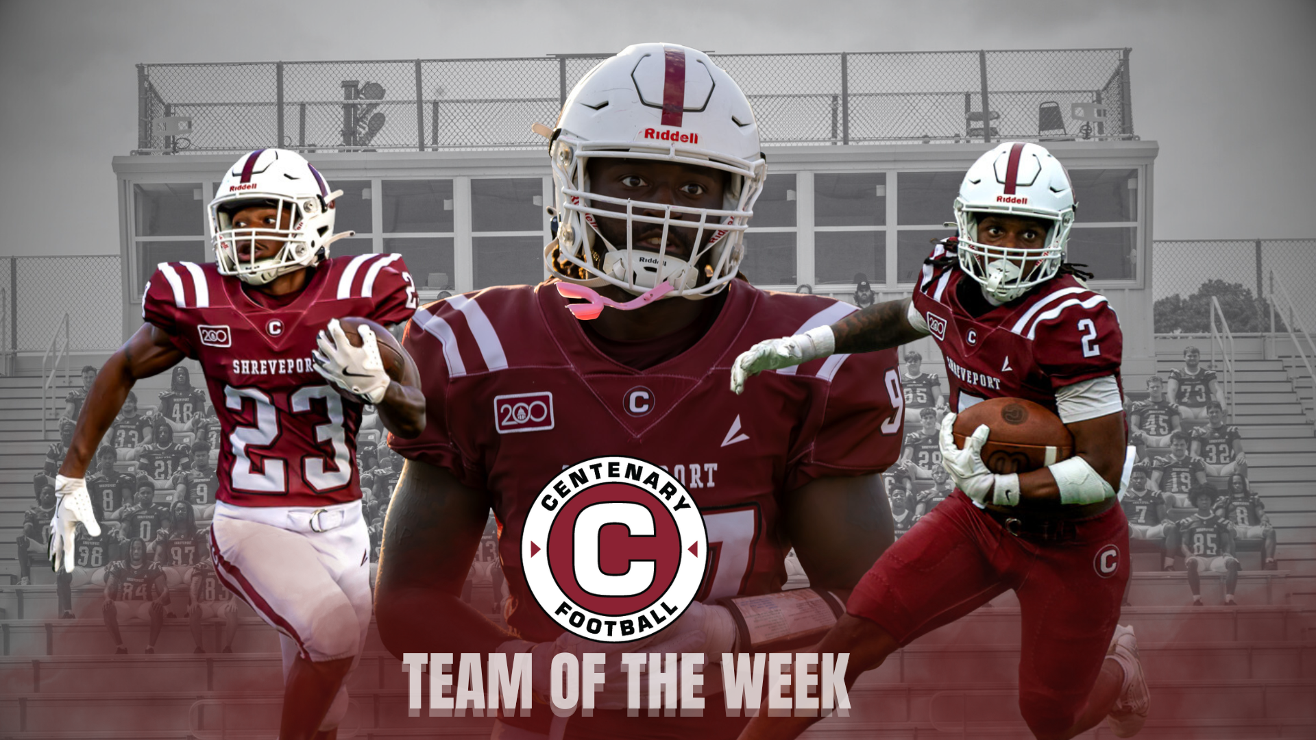 Football Selected as "Team of the Week"
