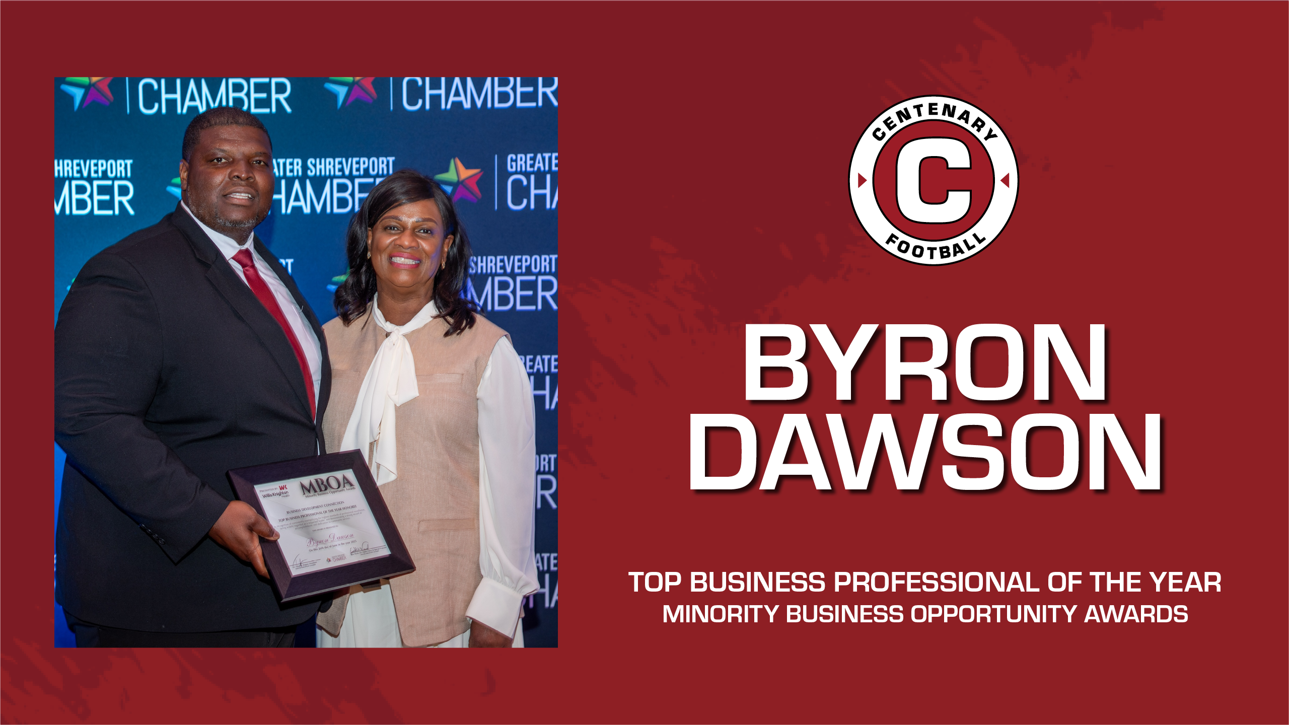 Byron Dawson Named Top Business Professional&nbsp;of the Year