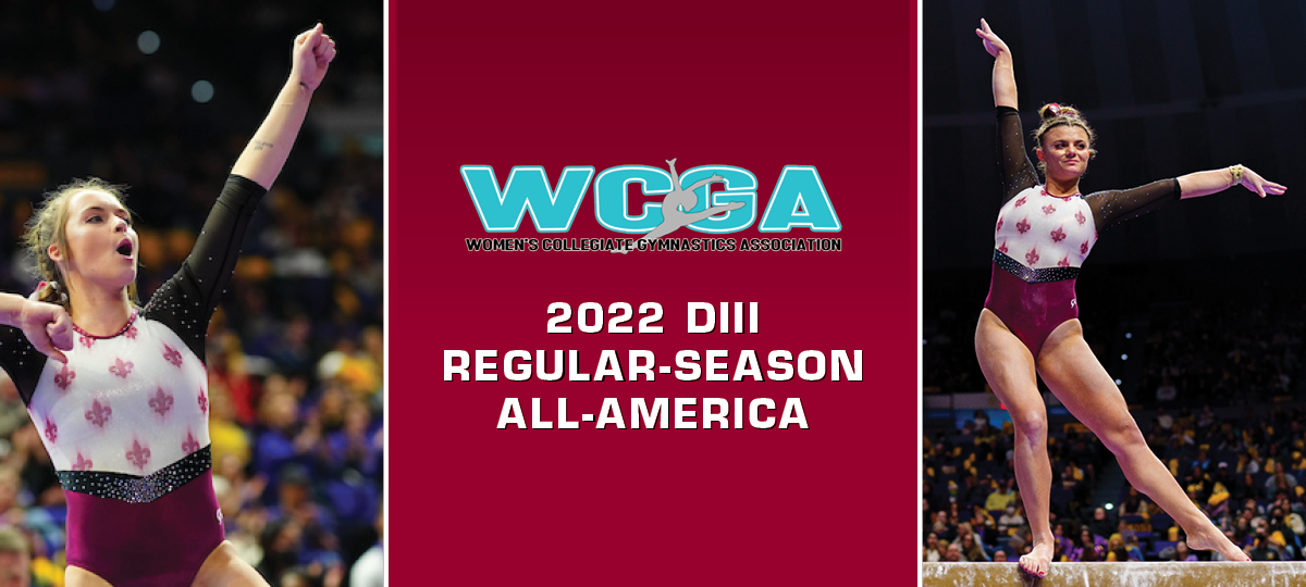 Kendall Sanders and Taylor Ann Wilson were named WCGA DIII Regular Season All-Americans.