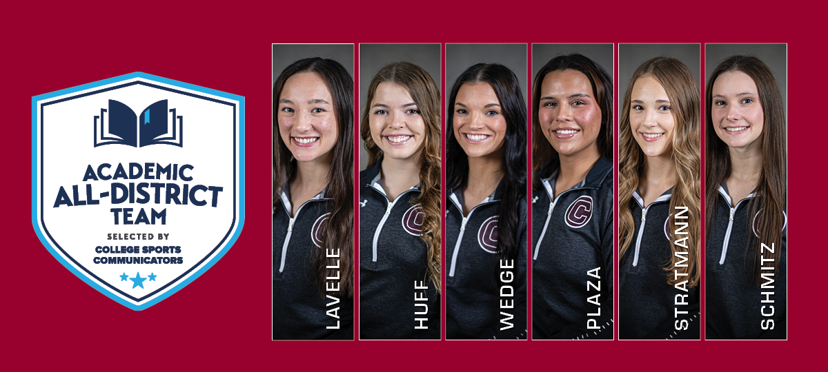 Six Gymnasts Named To CSC Academic All-District&reg; Women's At-Large Team