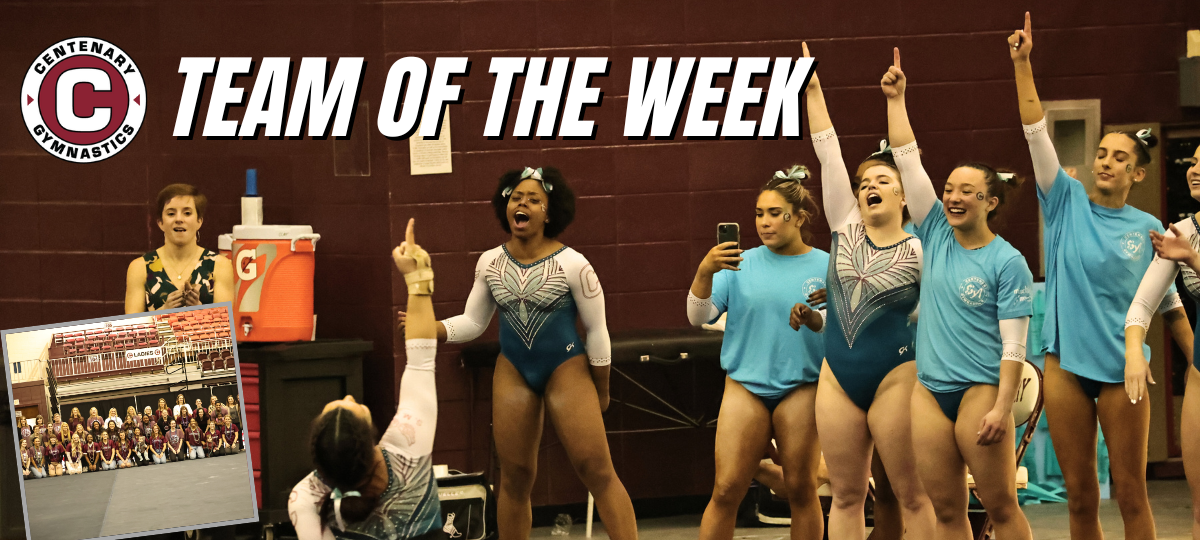 Gymnastics Selected as "Team of the Week"