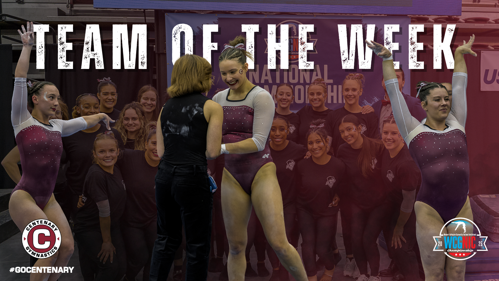 Gymnastics Selected as "Team of the Week"