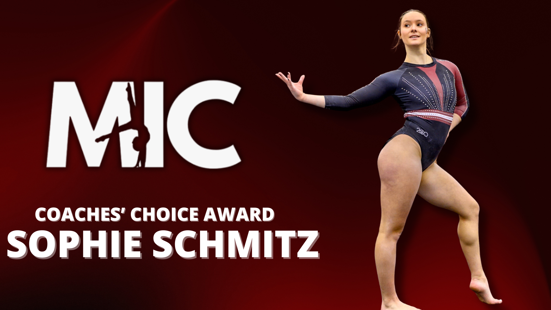Sophie Schmitz Receives MIC Coaches' Choice Award