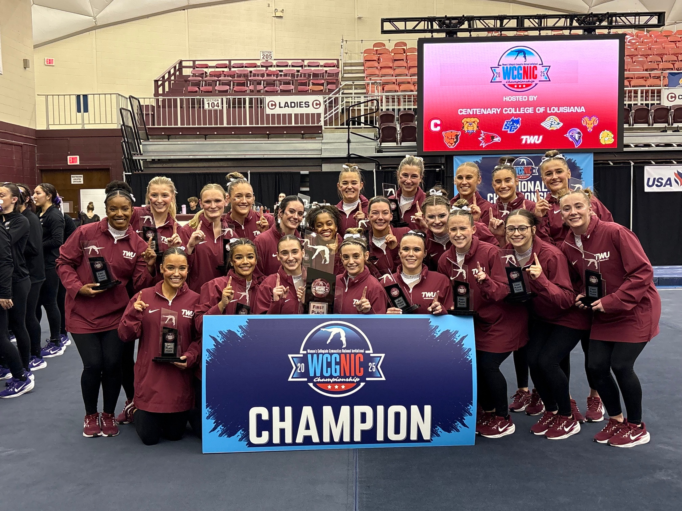 TWU Claims WCGNIC Team Title