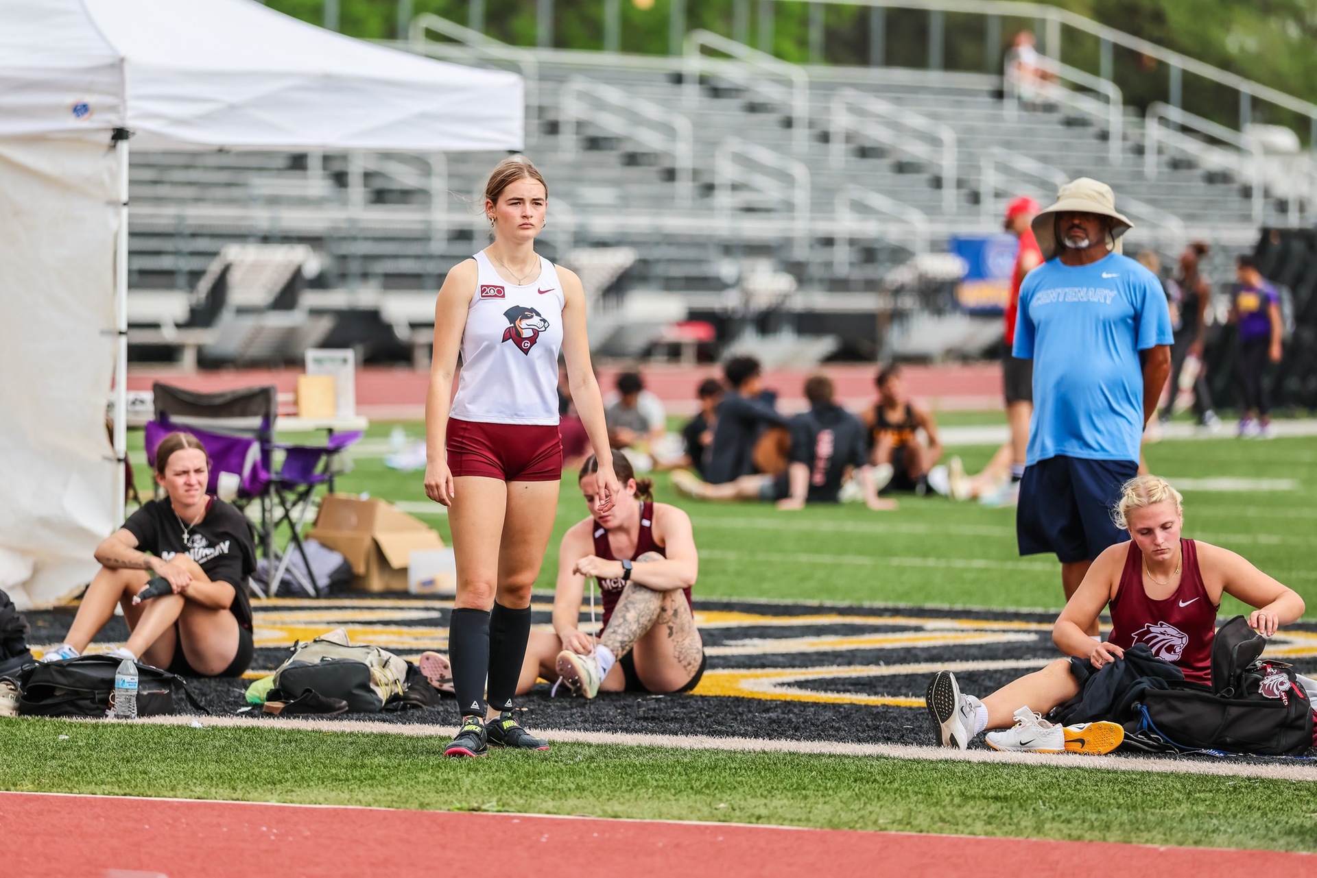 Sophomore Gabrielle Malagarie (Lafayette, La.) aims to continue the impressive start to her season this weekend.