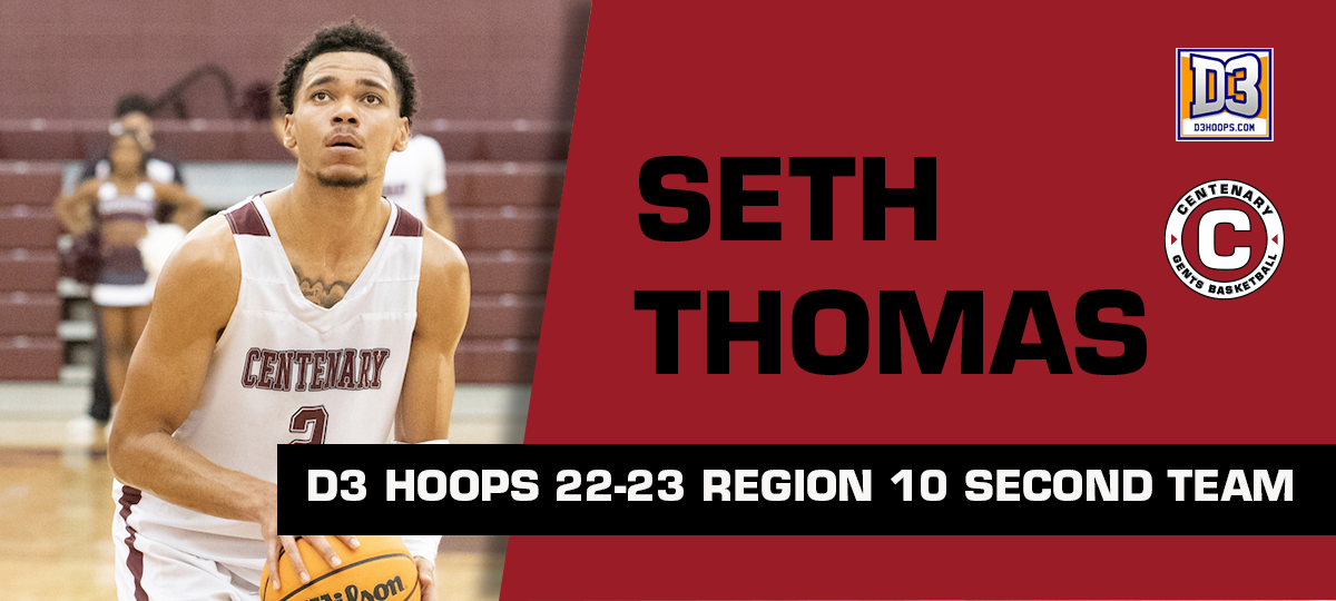 Seth Thomas Named To 2022-23 D3hoops.com All-Region Team