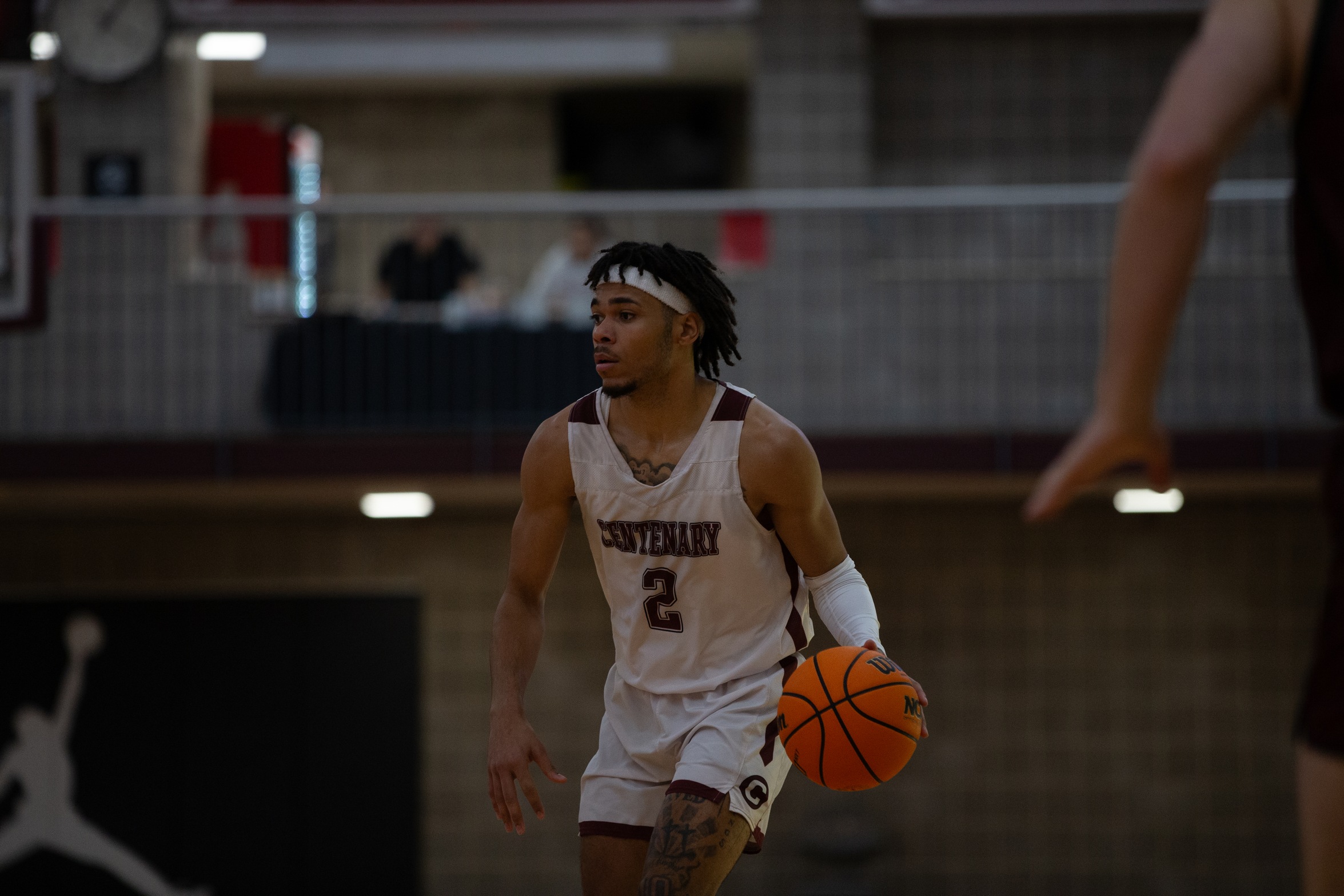 Senior F Seth Thomas looks to continue his stellar season this weekend.

PHOTO: Peyton Thibault