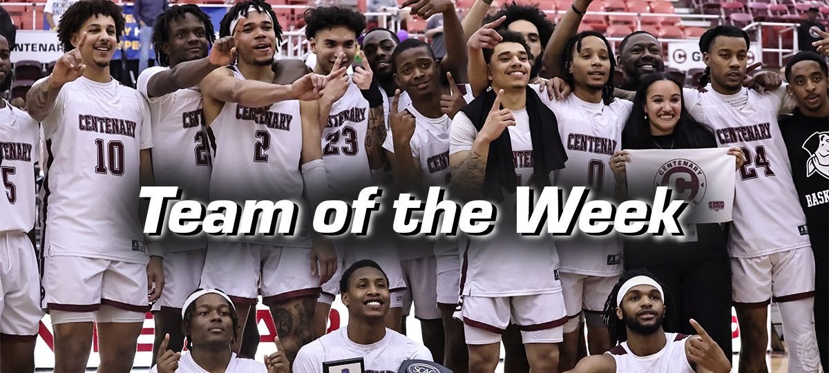 Men's Basketball Selected as "Team of the Week"