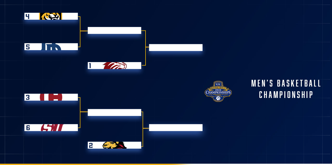 SCAC Announces 2024 Men's Basketball Tournament Bracket