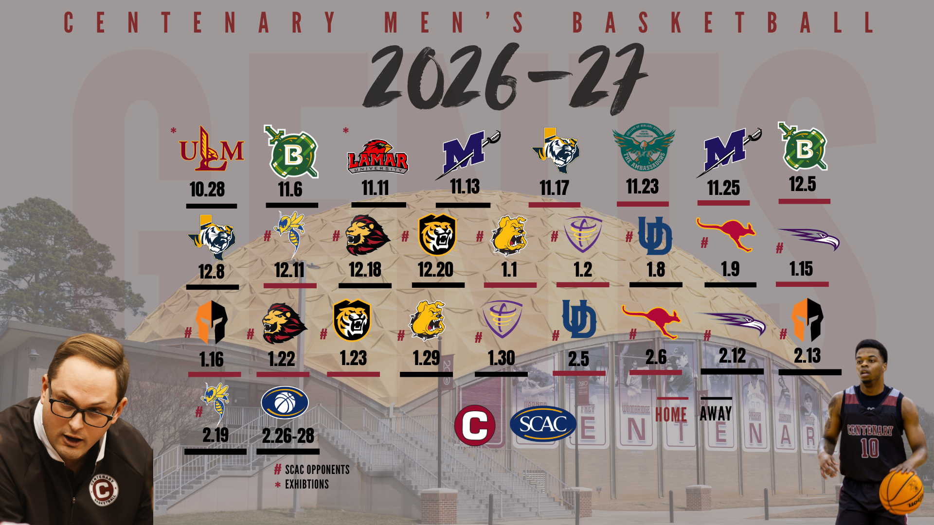 Men's Basketball Releases 2026-27 Season Schedule