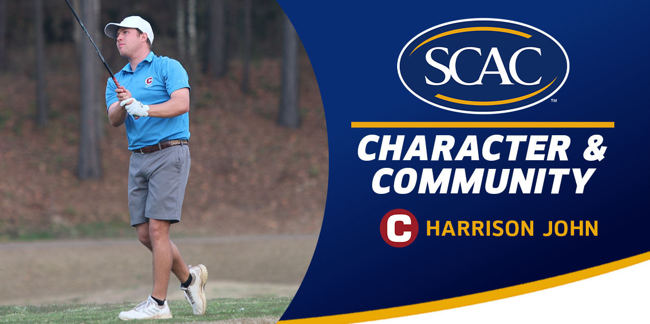 Harrison John, Centenary College, Men's Golf - Character & Community