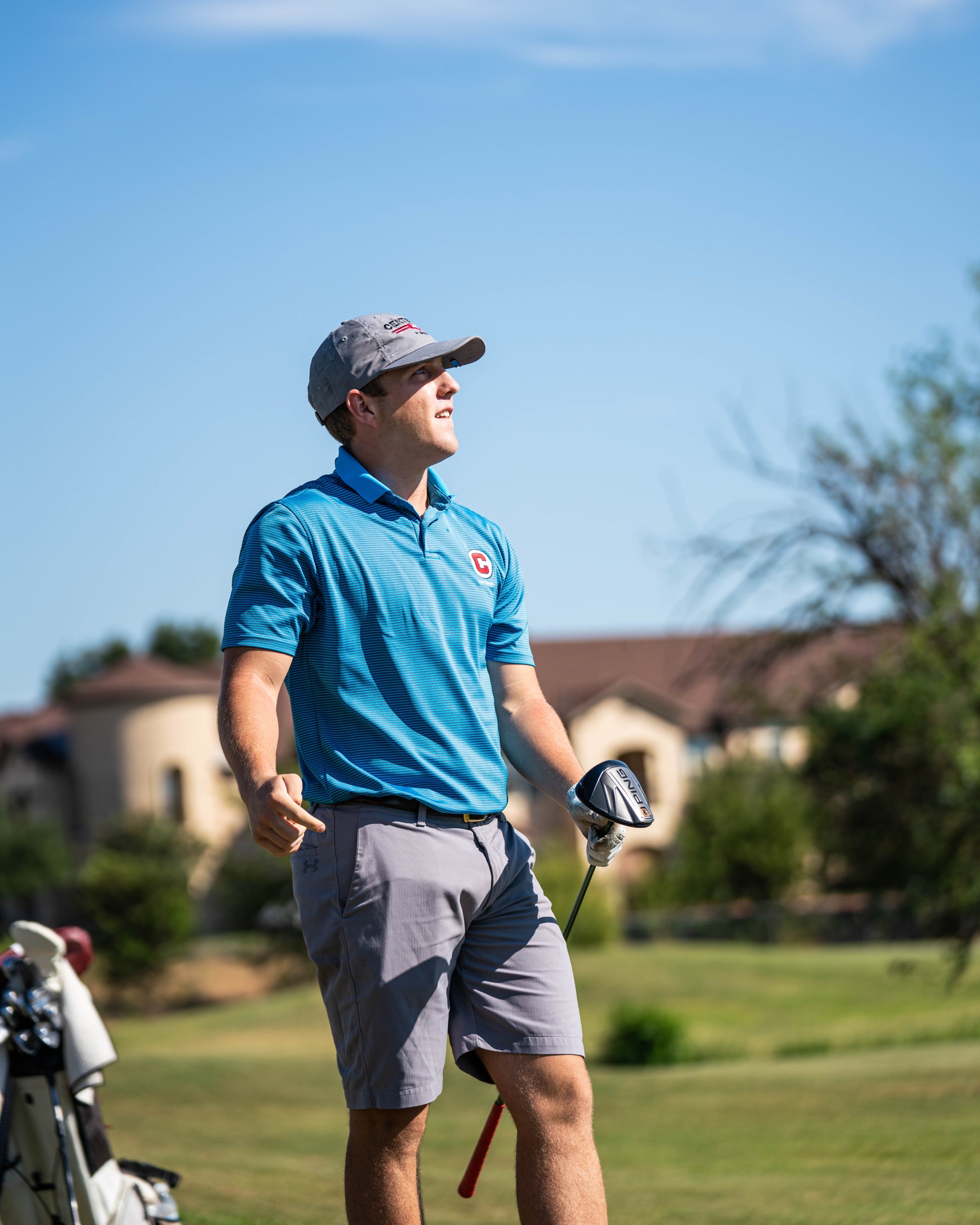 Junior Ricky Blair fired a career-low 69 on Tuesday.