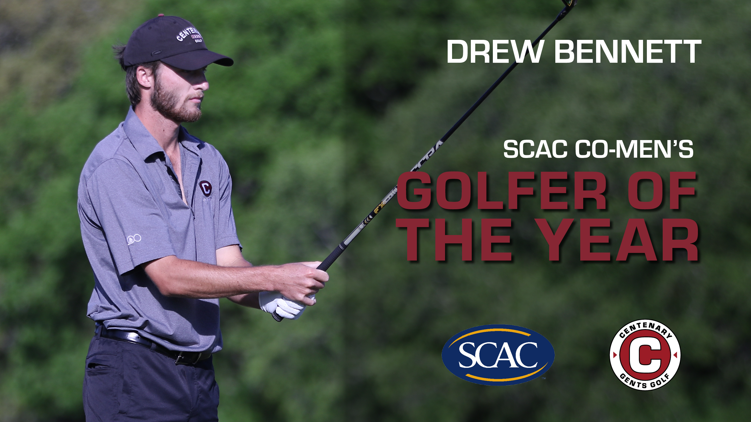 Drew Bennett Named SCAC Co-Golfer of the Year