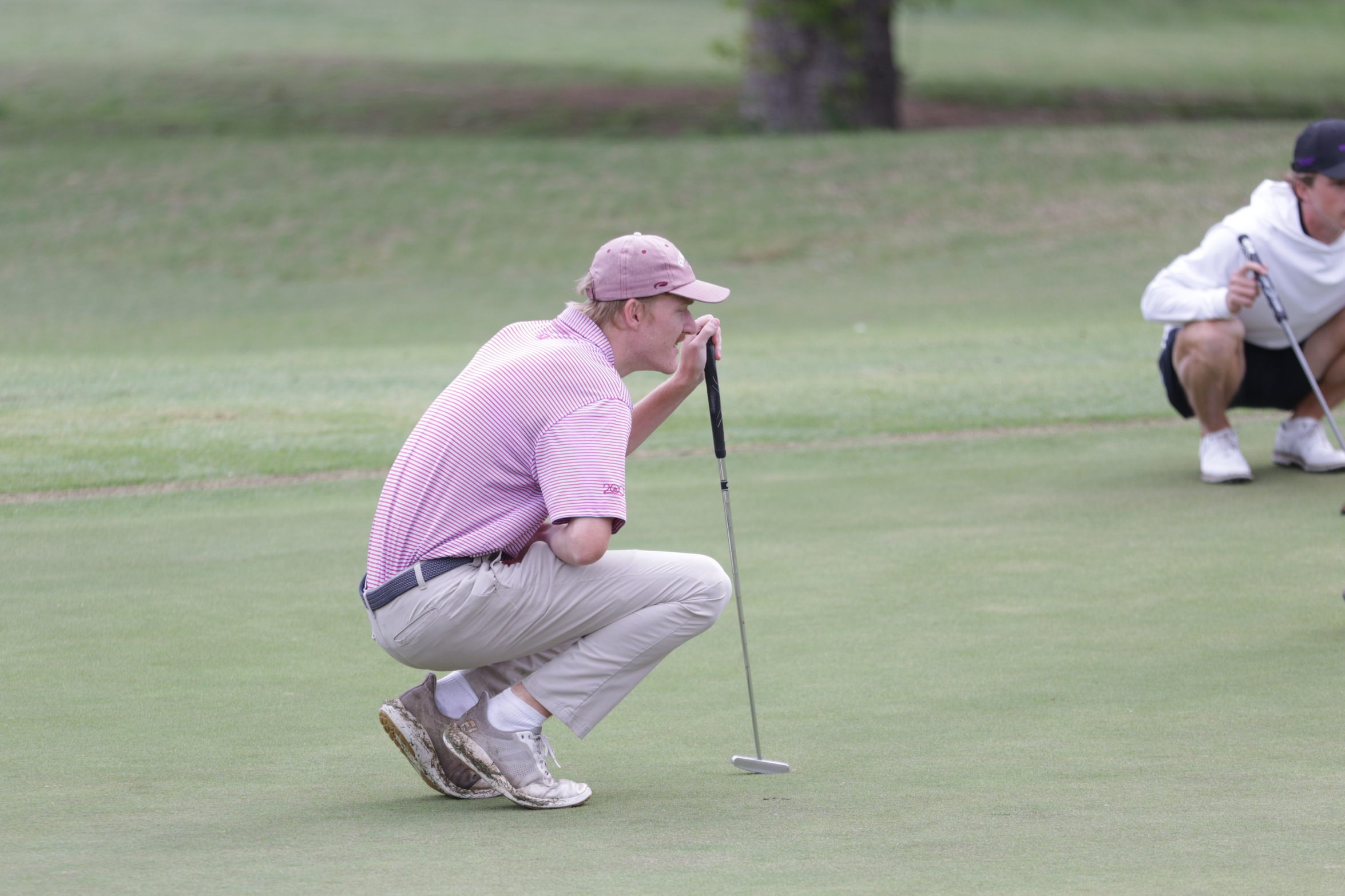 Senior Jeffrey Borchert and the Gents finished ninth at the SCAC Championships.

PHOTO: SCAC