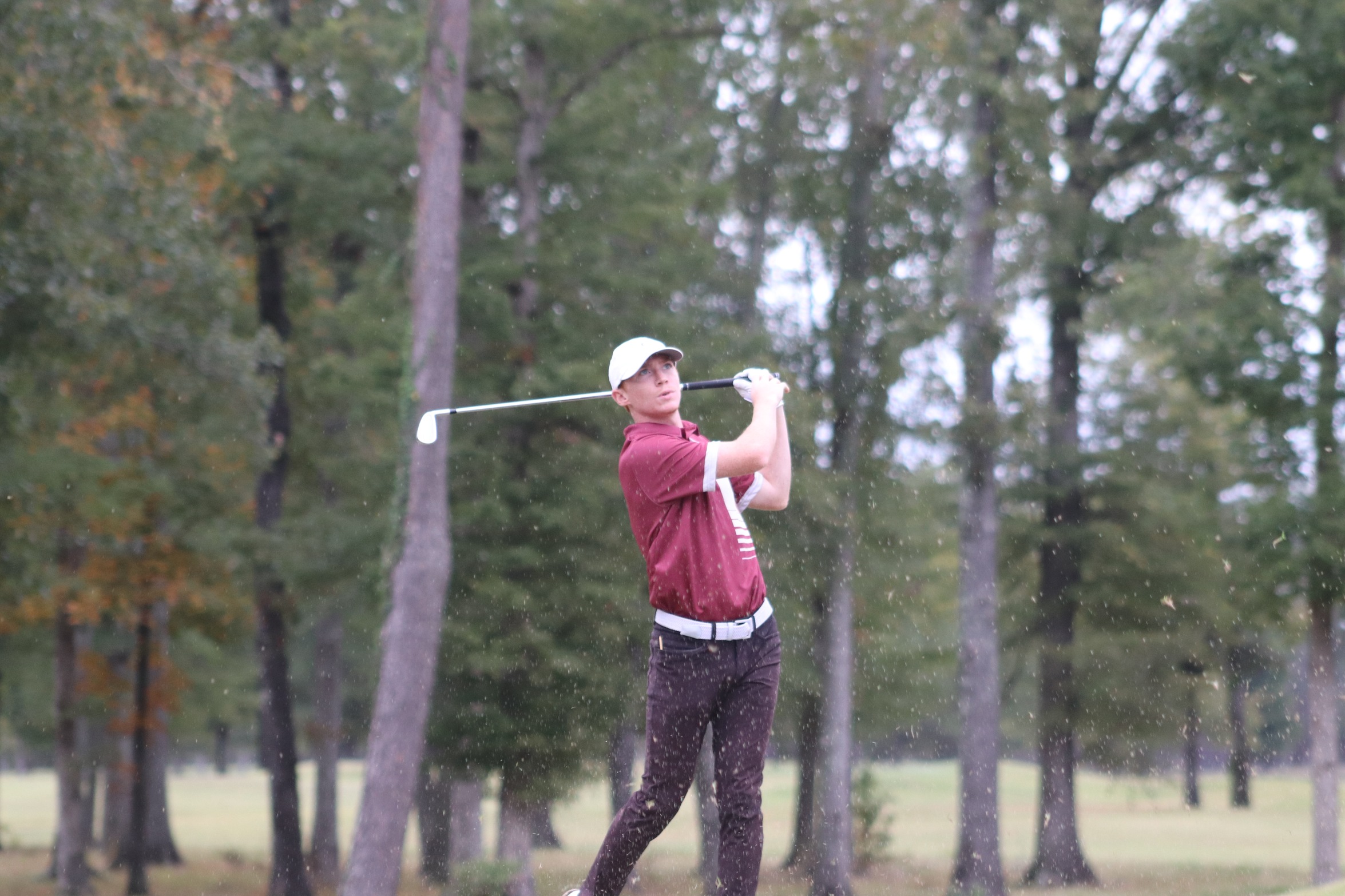 Freshman Trey Bishop and the Gents prepped for their first spring tournament with an exhibition match against Millsaps on Wednesday.