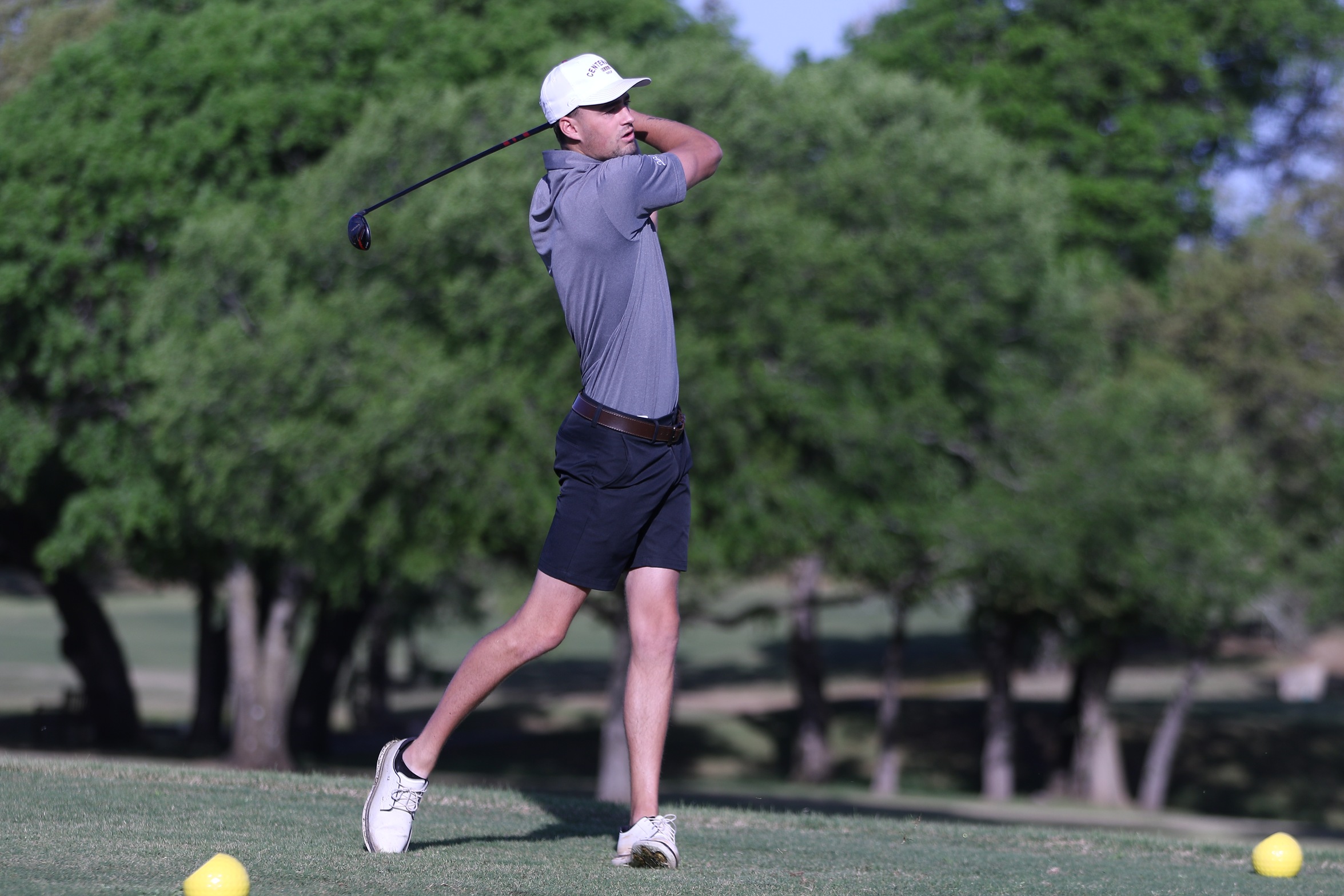 Junior Aubrey Snell tied for third place at the SCAC Preview as he shot a 3-under par 141.