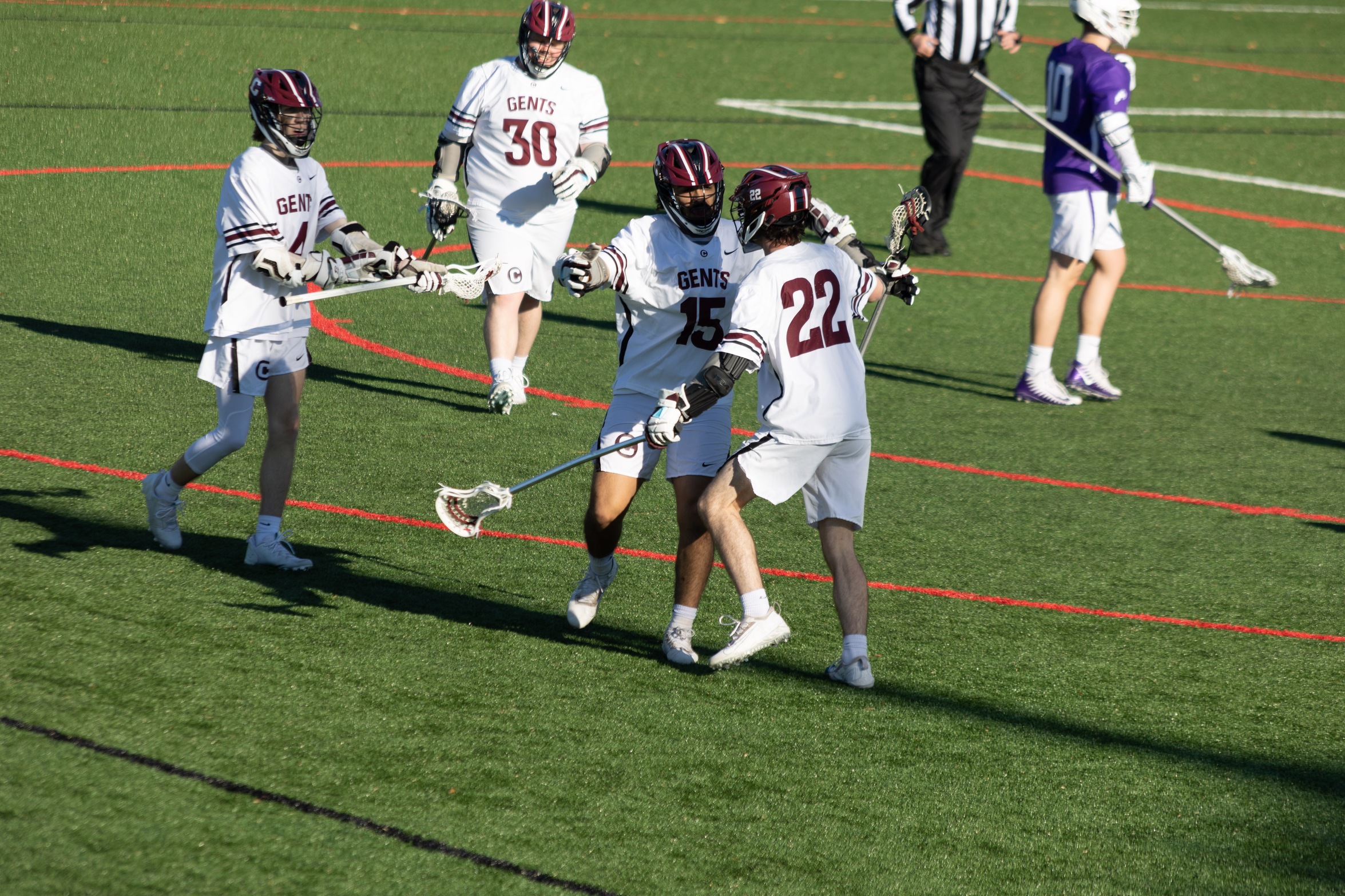 The Gents scored a season-high 17 goals in Friday's win.