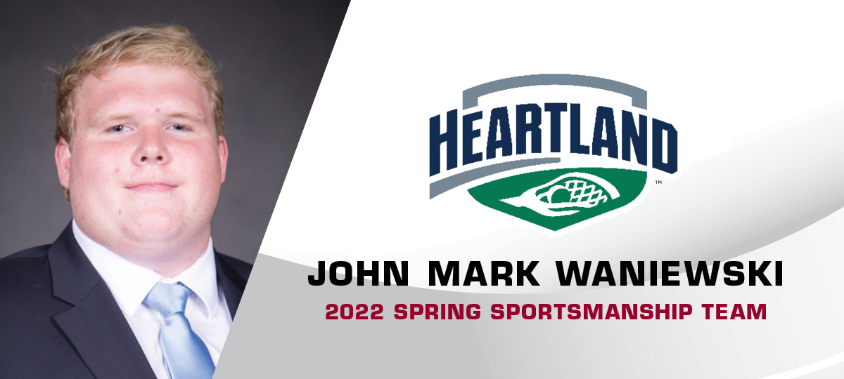 John Mark Waniewski Named to HCAC Spring Sportsmanship Team