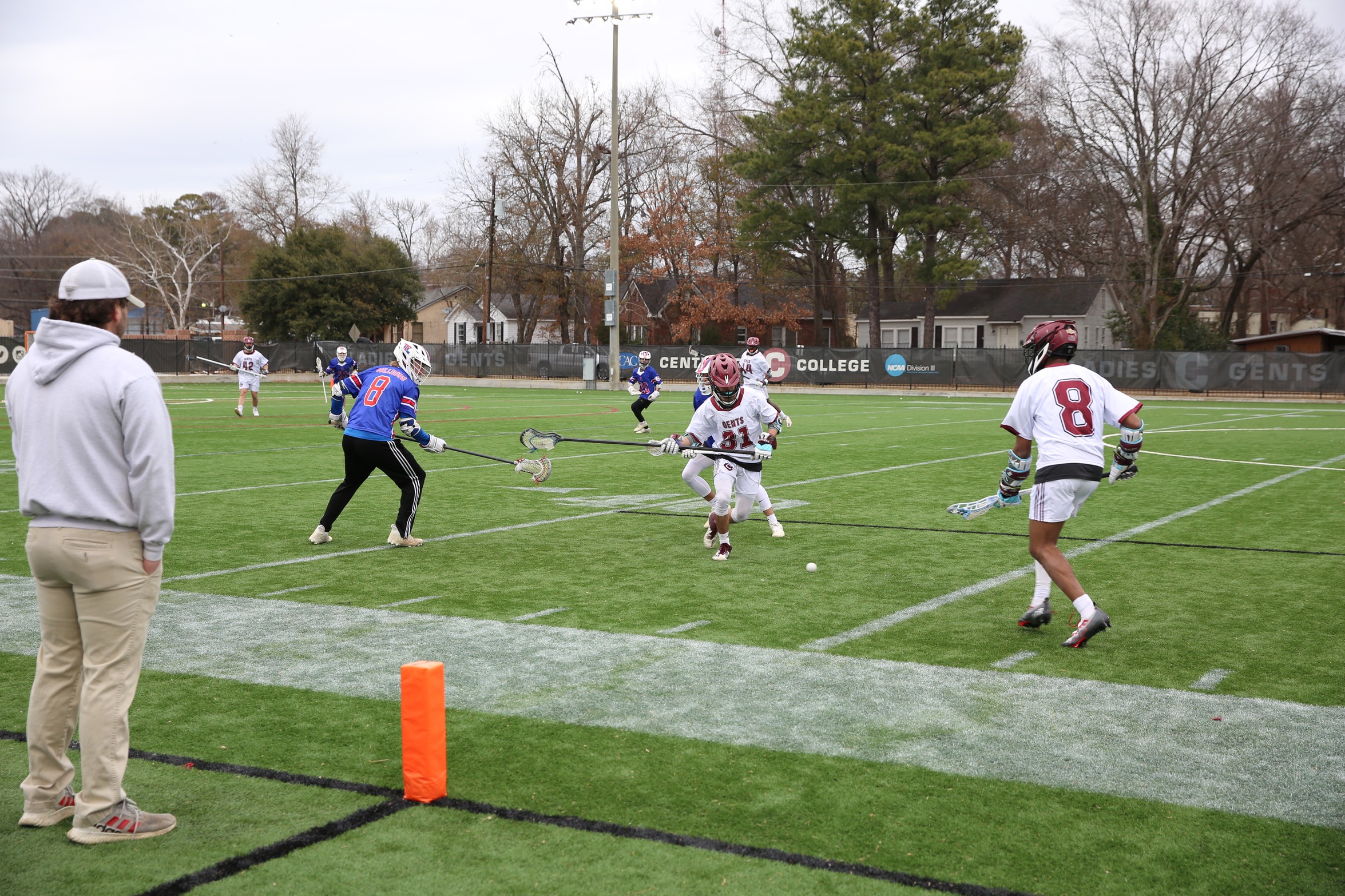 The Gents were edged 12-11 on Wednesday at Earlham.