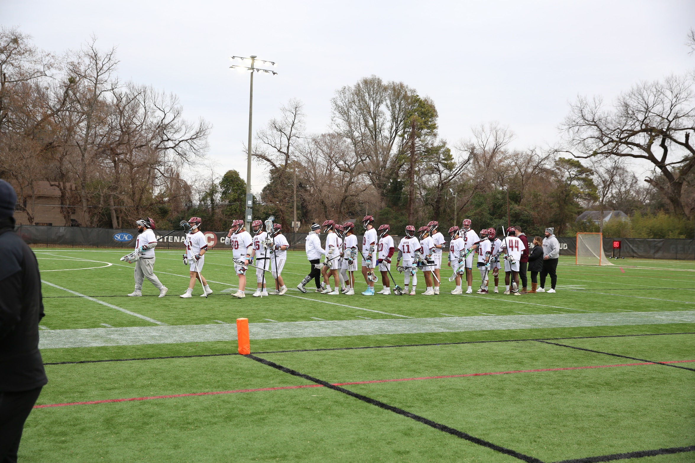 The Gents will face Earlham College on Wednesday afternoon.