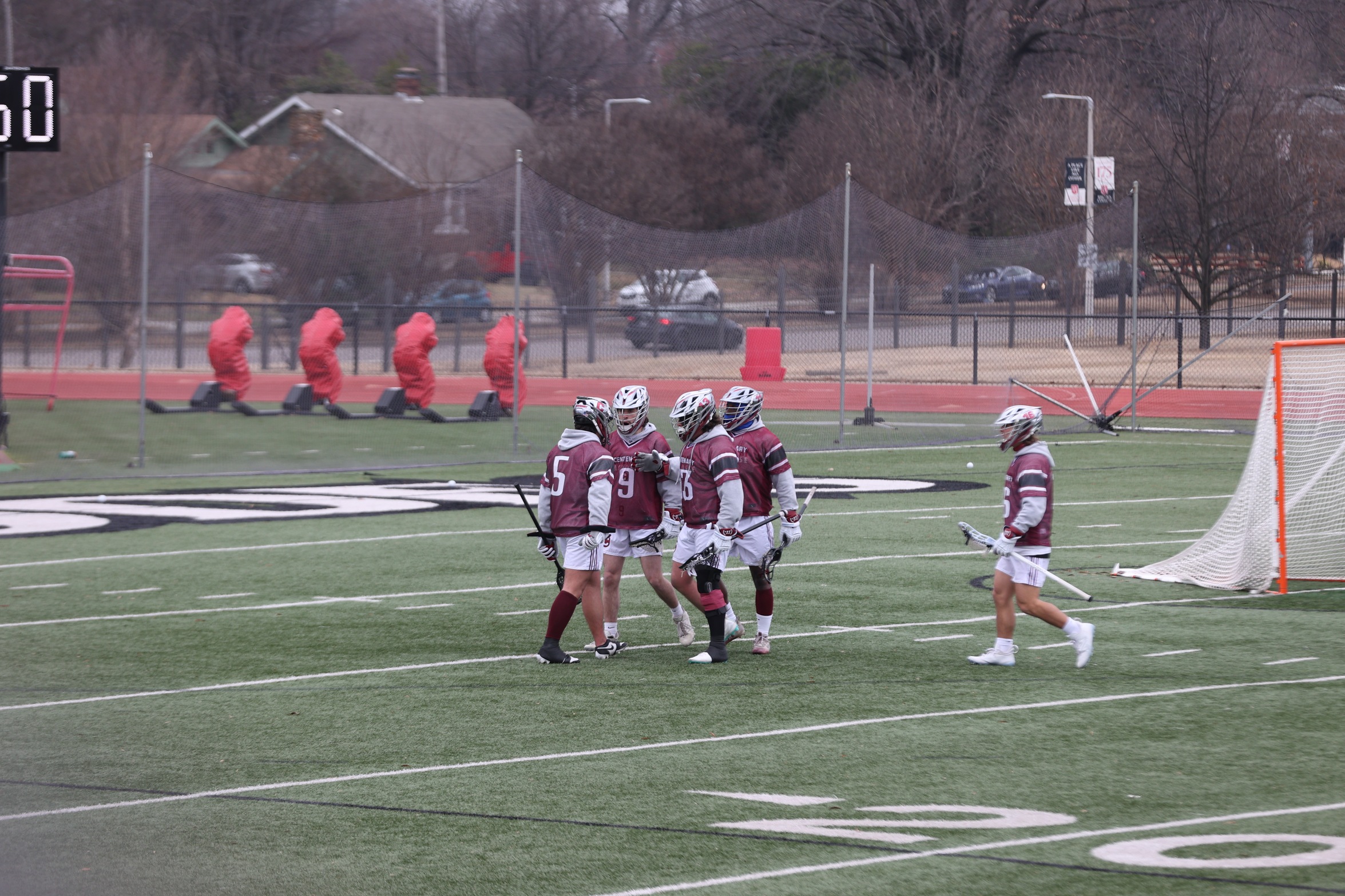 The Gents fell 20-13 to Point University at home on Wednesday.