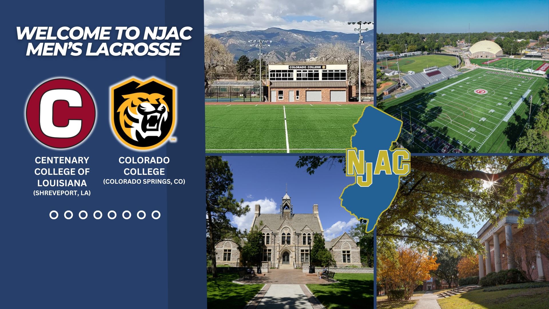 Centenary To Join NJAC as Men's Lacrosse Affiliate Member