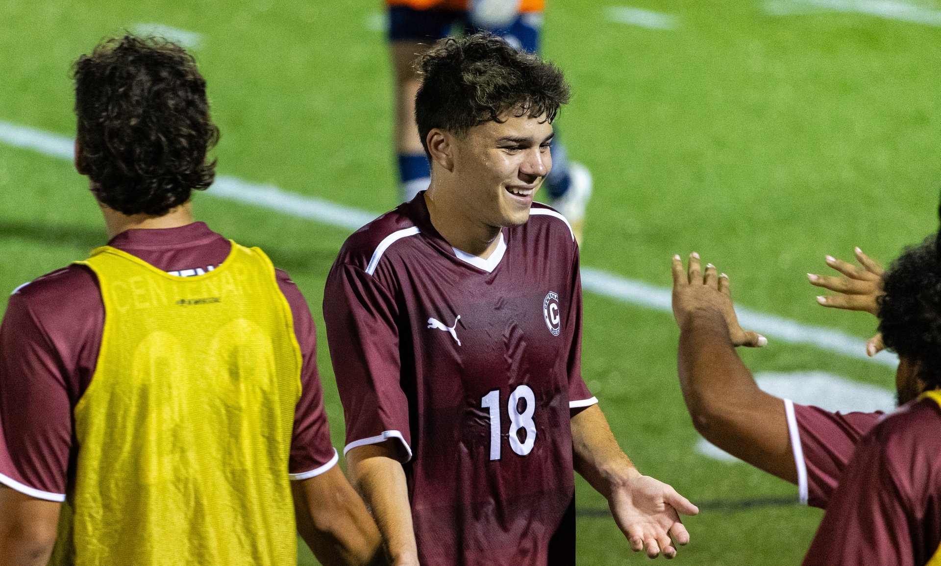 Carter Webb scored his first goal of the season on Thursday.