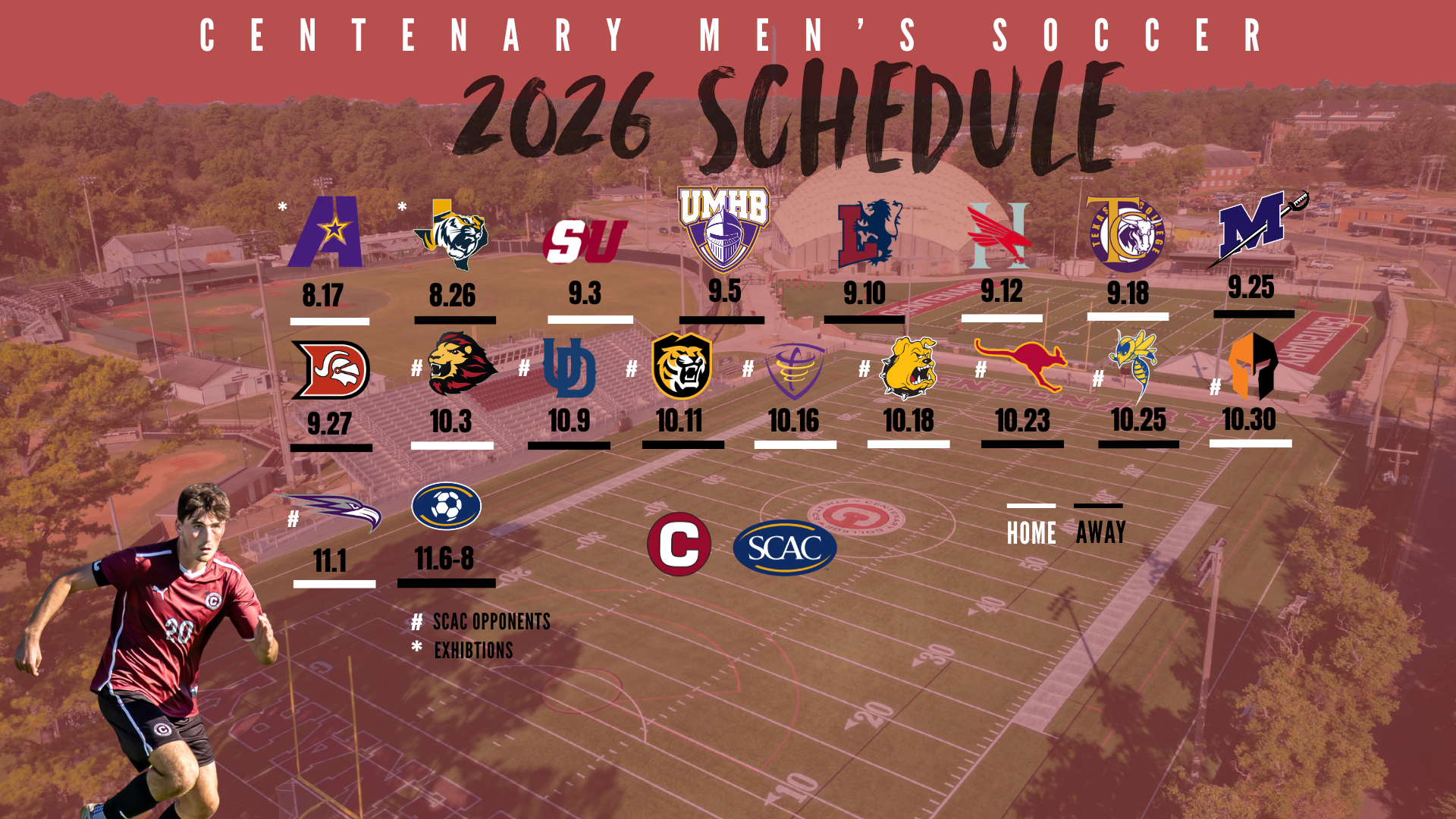 Men's Soccer Releases 2026 Season Schedule