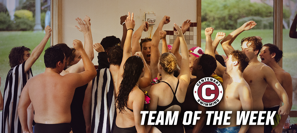 Men's & Women's Swimming Selected as "Team of the Week"