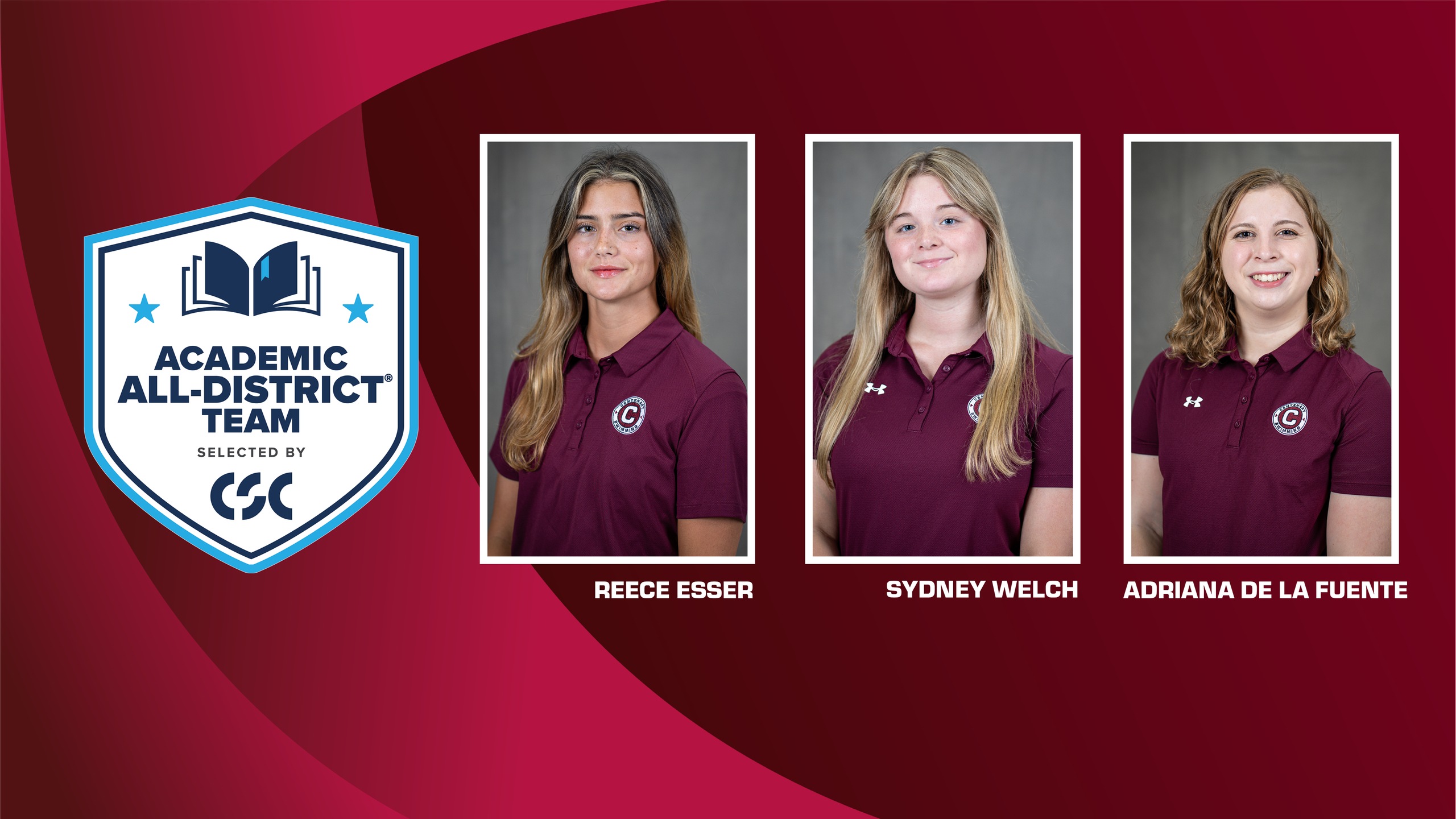 Trio Of Ladies Named To CSC Academic All-District &reg;Team