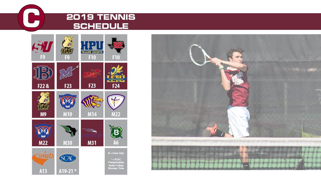 Ladies and Gents Tennis Releases the 2019 Schedule