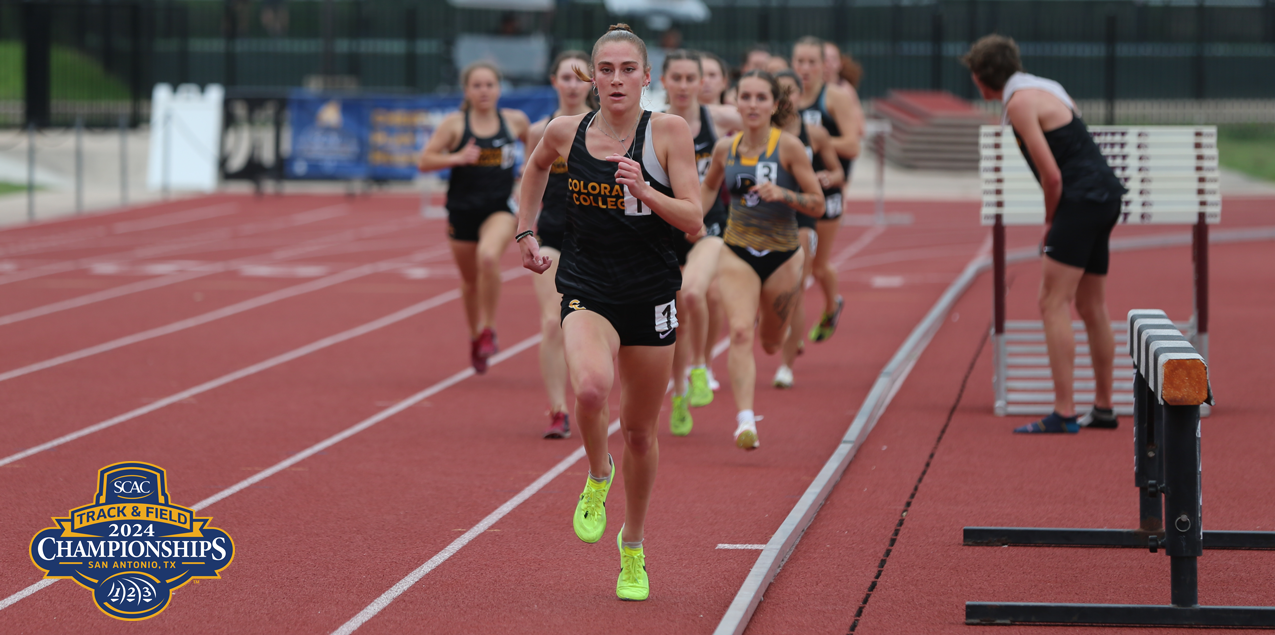 The Ladies are tied for seventh place after one day of competition at the SCAC Championships.