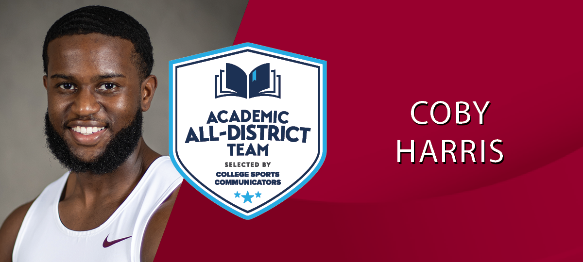Coby Harris Named To CSC Academic All-District&reg; Men&rsquo;s Track & Field Team